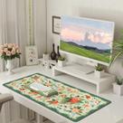 Mousepad antiderrapante iCasso Floral XXL 90x40 cm