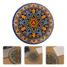 Mousepad Colorido Estilo Tapete Lavável 21cm