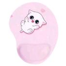 Mousepad com apoio gatinho bebê fofo Mousepad com apoio gatinho bebê fofo