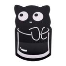 Mousepad Cute Bear Cup Cat Silicone com pulso de espuma viscoelástica