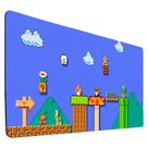 MousePad Desk Tamanho 90x40cm Para Espaço de Jogos ou Setup Trabalho Estampa Divertida Mario Gamer MousePad Desk Tamanho 90x40cm Para Espaço de Jogos ou Setup Trabalho Estampa Divertida Mario Gamer