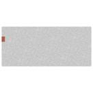 Mousepad Deskmat Office, Feltro 90x40cm, Porta Copo, Antiderrapante, Bordas Costuradas,