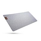 Mousepad Deskmat Office, Feltro 90x40cm, Porta Copo, Antiderrapante, Bordas Costuradas,