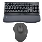 Mousepad E Apoio De Punho Para Teclado Ergonomico Pulso 47cm Mousepad E Apoio De Punho Para Teclado Ergonomico Pulso 47cm