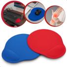 Mousepad Ergonômico Com Apoio De Pulso Gel Antiderrapante Home Office Escritório Conforto