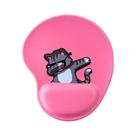 Mousepad Ergonômico Estampado Gato Dance Rosa LionGames
