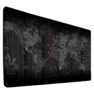 Mousepad Gamer 90x40 Mapa Mundi Globo Mundo Nerd Planeta Unissex Black Trabalho Ou Estudo