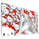 Mousepad Gamer Acessório Para Teclado Computador Estampa Kitty Anime Girl Menina