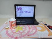 Mousepad Gamer + Caneca de Polímero Sakura Rosa