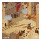 Mousepad Gamer Fallen Mirage Cs2 Counter Strike Speed++ Grande 45x45cm