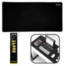Mousepad Gamer Preto Clanm 60x30 Cm Desk Pad Alta Qualidade