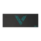 Mousepad Gamer Rapoo com Superfície Têxtil de Alta Precisão, Base Antiderrapante e Bordas Reforçadas, 800x300mm, Preto - V1L
