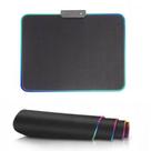 Mousepad GAMER Speed Preto RGB Leds Coloridos - Exbom