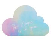 Mousepad Nuvem Imã Decorativo ColorFun Magic