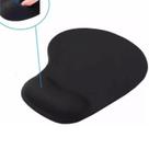 Mousepad Preto com Apoio Ergonômico para Pulso Confortável