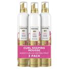 Mousse Pantene Curl para Cabelos Cacheados - 200ml (Pacote com 3)