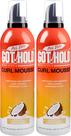 Mousse para Pentear Cachos ALL DAY GOT HOLD 354 ml - Kit com 2