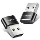 Movedor de mouse USB de metal indetectável AUEDROT Mouse Jiggler com botão interruptor, mini agitador de mouse automático com 2 modos de oscilação, Plug and Play, mantenha o computador/laptop acordado, preto, 2 unidades
