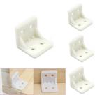 Móveis de plástico Corner Brace Luckycivia 30 unidades brancas Móveis de plástico Corner Brace Luckycivia 30 unidades brancas