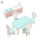 Móveis de sala de estar em miniatura resistentes à corrosão