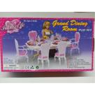 Móveis e Acessórios para Sala de Jantar da Barbie Grand