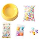 Móveis em miniatura bonecas de brinquedo casa acessórios de decoração diy mini simulação piscina de ondas
