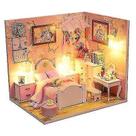 Móveis modelo de madeira em miniatura Doll House Cutebee DIY