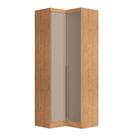 Móveis para Quarto Módulo Canto Reto 2 Porta Infinity Marrom/Cedro/Duna Line Móveis para Quarto Módulo Canto Reto 2 Porta Infinity Marrom/Cedro/Duna Line