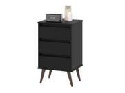 Movel Multitarefa Apoio Mesa Mesinha Para Cabeceira Casal Solteiro Wood EJ Cores