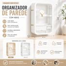 Móvel Organizador Multiuso Lavanderia Banheiro Fixação Rápida Sem Parafuso Armarinho Vertical Prátic Móvel Organizador Multiuso Lavanderia Banheiro Fixação Rápida Sem Parafuso Armarinho Vertical Prátic