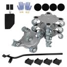Movimentadores de móveis FAHKNS Heavy Duty com 5 rodas, capacidade de 1400 kg Movimentadores de móveis FAHKNS Heavy Duty com 5 rodas, capacidade de 1400 kg