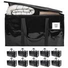 Moving Bags BAG-THAT! Black XL, pacote com 10 unidades, resistente à água
