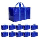Moving Bags Simple Deluxe, pacote com 10 unidades, extra grandes, azuis