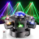 Moving Head DJ Light Glowingstage 120W 6 braços com efeitos