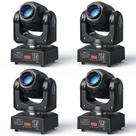 Moving Head DJ Lights UKing 50W Moving Head Light (conjunto de 4) Moving Head DJ Lights UKing 50W Moving Head Light (conjunto de 4)