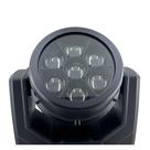 Moving wash de led 7x40w rgbw outdoor one light
