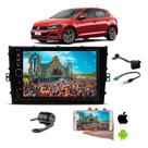 Mp5 7 pol Central Multimidia Moldura Polo 2020 2021 + Camera