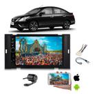 Mp5 7p Central Multimidia 2din Versa 2016 2017 2018 + Camera
