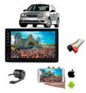 Mp5 Central Multimidia Moldura 2 Din Ford Focus Hatch Sedan 2001 2002 2003 2004 + Camera