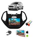 Mp5 Central Multimidia Moldura 2 Din Ford Ka Novo 2014 2015 2016 2017 2018 + Camera