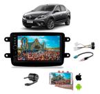 Mp5 Central Multimidia Moldura 2 Din Logan Expression Camera