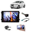 Mp5 Central Multimidia Moldura 2 Din Onix 2012 2013 2014 + Camera