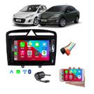 Mp5 Multimidia Android Auto e Carplay Peugeot 308 2012 2013