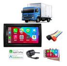 Mp5 Multimidia AndroidAuto Carplay Caminhao Delivery Express