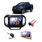 Mp5 Multimidia Moldura 2 din Fiat Toro 2016 2017 2018 Camera