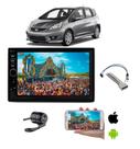 Mp5 Multimidia Moldura 2 Din Honda Fit 2004 Ate 2014 +camera