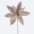 Msw - natal pick poinsetia ouro rose 34x25cm tg19a064