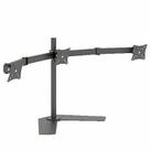 MT 3 ERGO Suporte para 03 Monitores Ate 27 Polegadas Cor: Preto