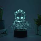 Mudança de cor da luz noturna LED 3D para crianças e crianças Mudança de cor da luz noturna LED 3D para crianças e crianças