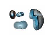 Mufla de aluminio para poste 3/4" icf